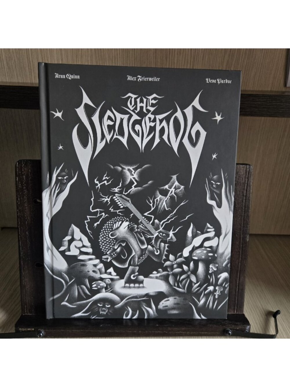 The Sledgehog Heavy Metal Art Book Fantasy Illustrated HC Rare Graphic Book